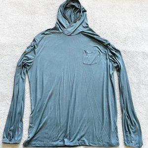 FREE FLY PERFORMANCE BAMBOO SOFT LONG SLEEVE HOODED TOP MENS SIZE 3X